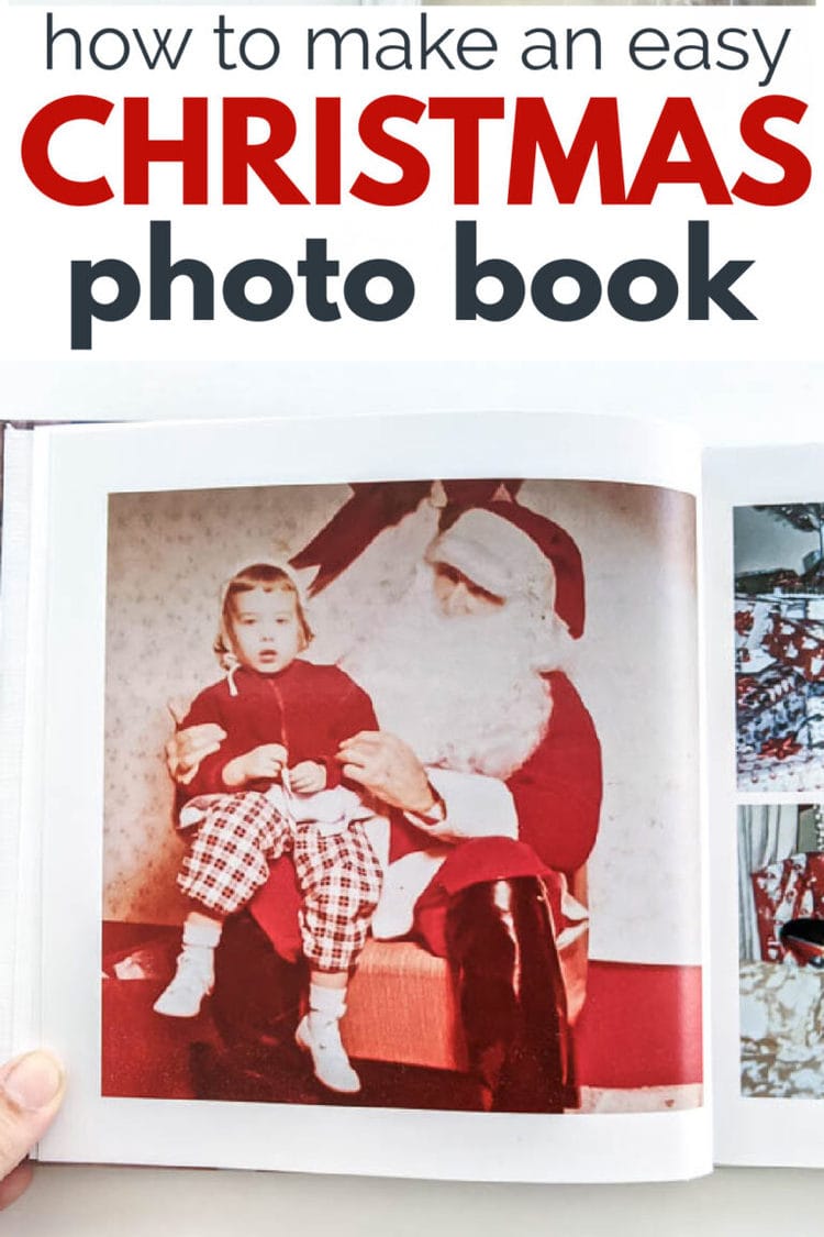 How to Make a Christmas Photo Book A Sentimental Gift Idea Lovely Etc.