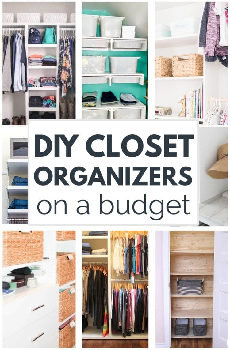 19 DIY Closet Organizer Ideas to Organize Any Closet - Lovely Etc.