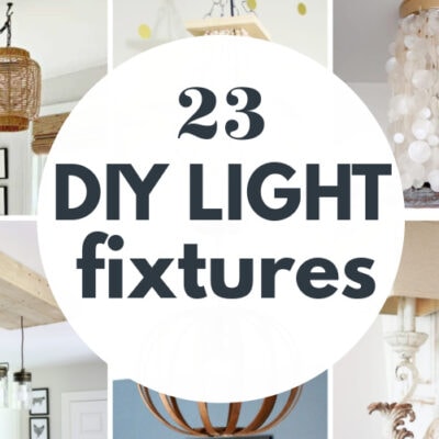 23 Gorgeous DIY Light Fixtures that Anyone Can Make