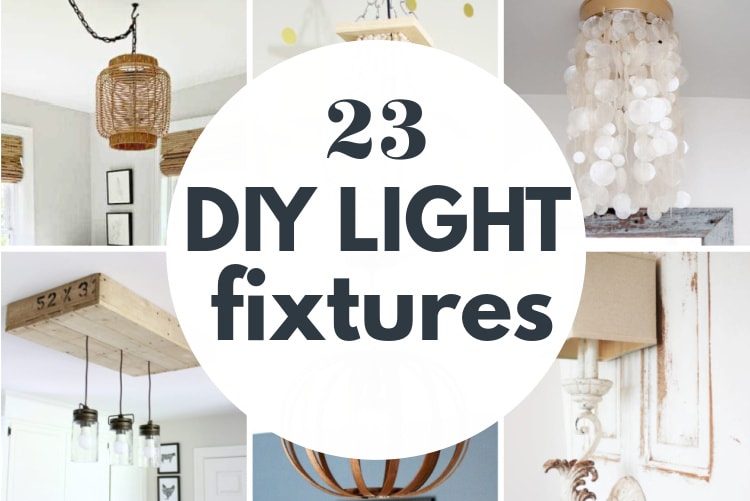 23 Gorgeous Diy Light Fixtures That Anyone Can Make