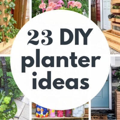 23 Inexpensive DIY Planters that will look amazing in your space