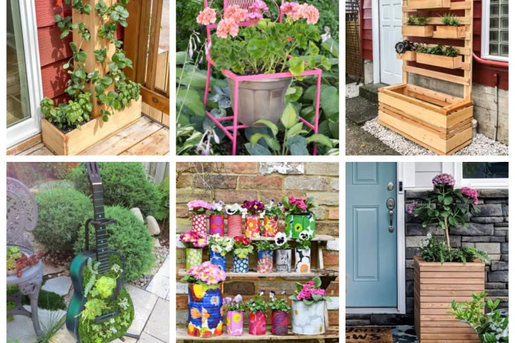 25 DIY Planters to Jazz Up Your Garden Space