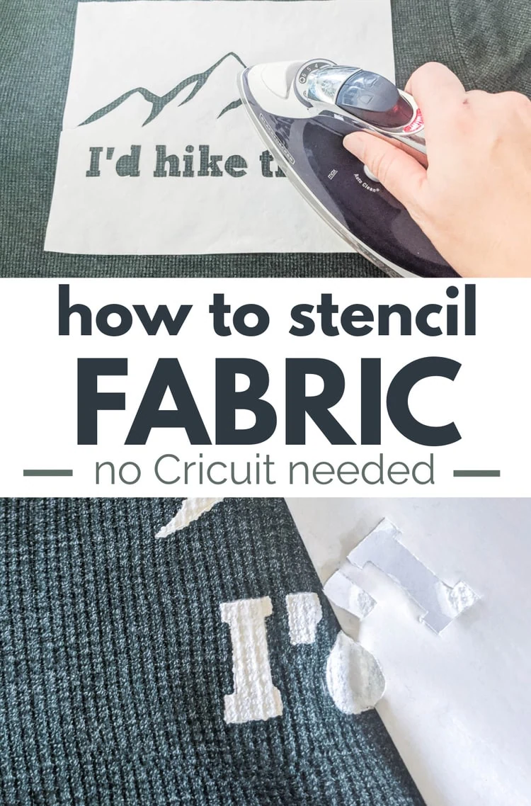 How to Make Freezer Paper Stencils for Fabric - Aubree Originals