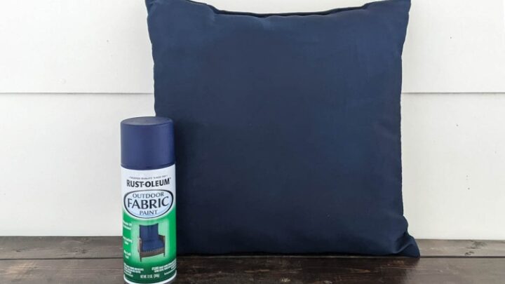 Rust-Oleum 358832 Outdoor Fabric Spray Paint, 12 oz, Navy