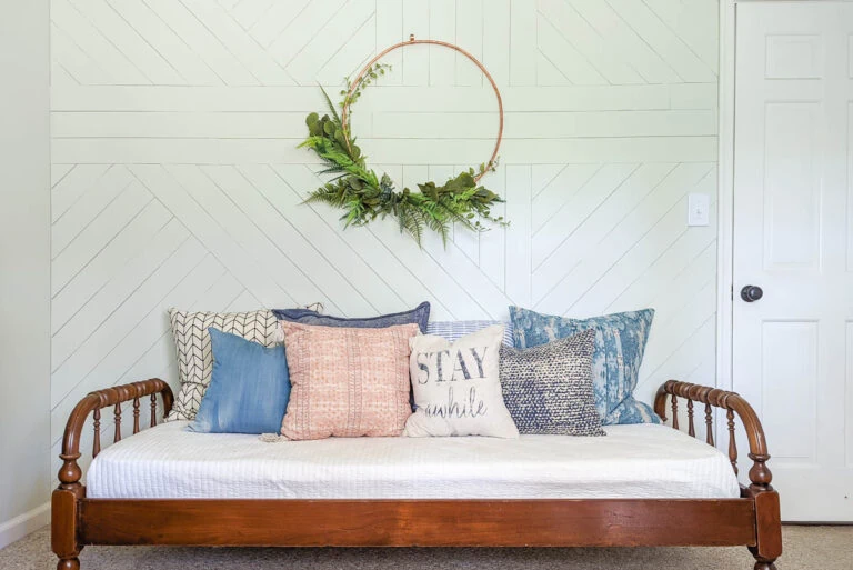 How to Make a DIY Wood Accent Wall on a Budget