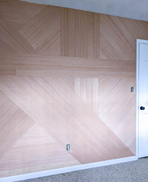How to Make a DIY Wood Accent Wall on a Budget
