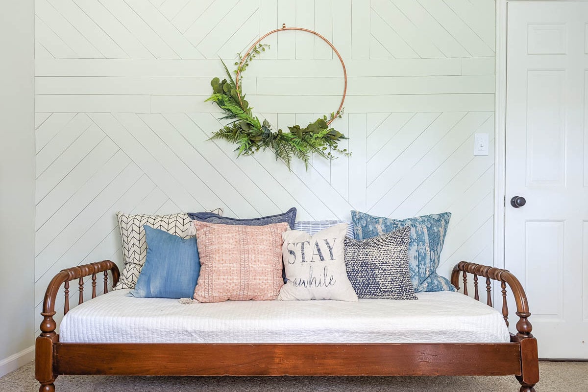 How to Make a DIY Wood Accent Wall on a Budget