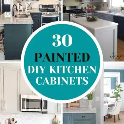 30 DIY Painted Kitchen Cabinets