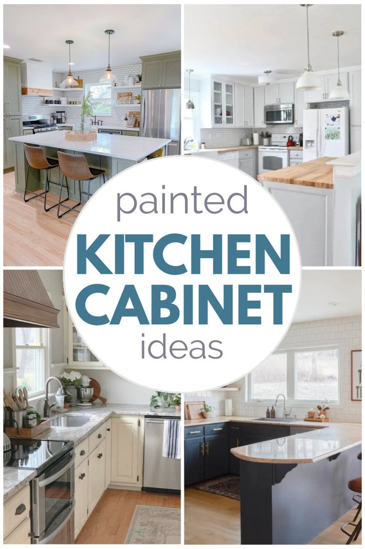 18 Painted Kitchen Cabinet Ideas in A Variety of Beautiful Colors ...