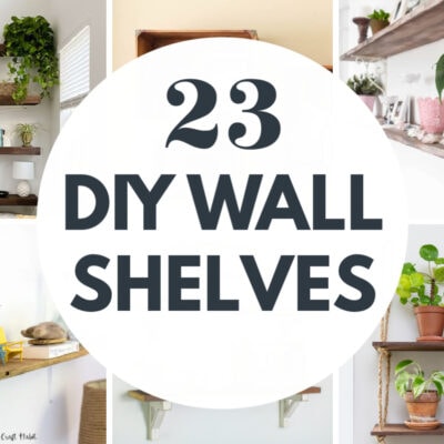 23 Quick and Easy DIY Wall Shelves for Every Room in the House