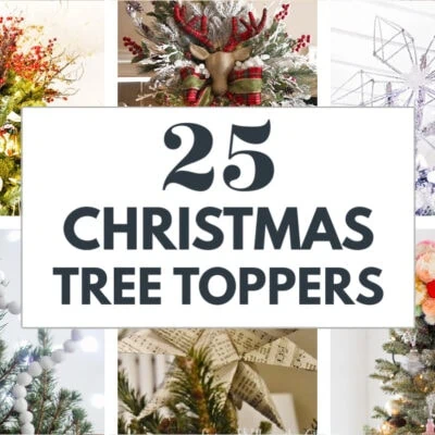 25 Fun and Unique Christmas Tree Topper Ideas