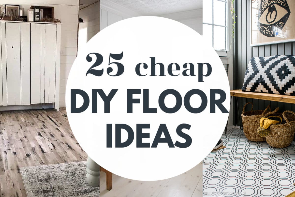 25 Cheap Diy Flooring Ideas That Will