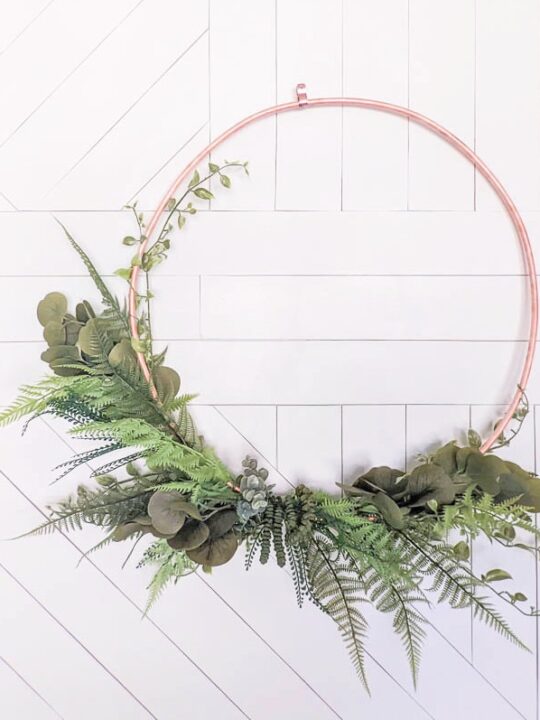 2 Pack Metal Wire Wreath Frame, 16 Inch Round Wire Wreath Making