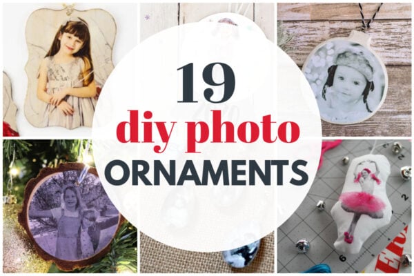 diy photo ornaments pin collage