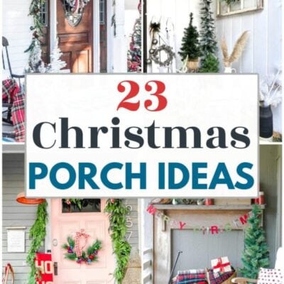 23 Beautiful Christmas Porch Decorating Ideas