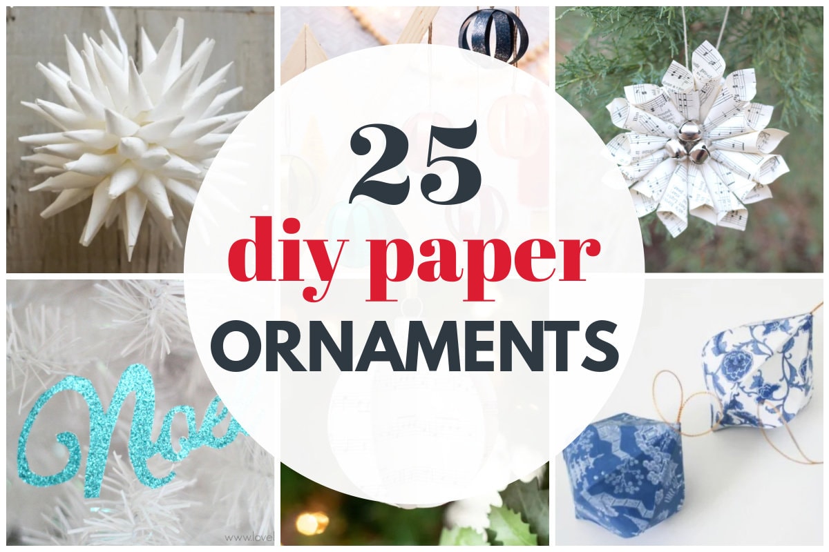 25 DIY Christmas Ornament Ideas - Love of Family & Home