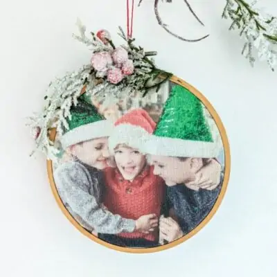 DIY Voice Recording Christmas Ornaments
