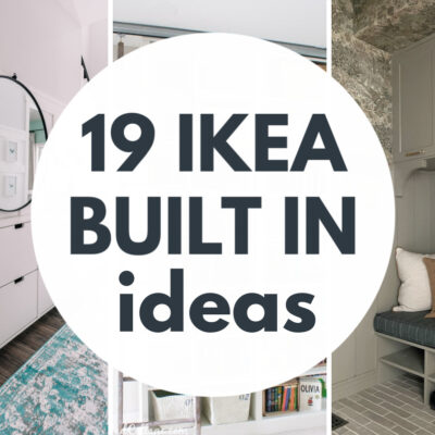 19 Affordable IKEA Built-Ins That You Can Easily Customize