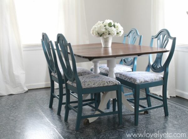 19 Beautiful DIY Painted Table Ideas You Can Easily Recreate