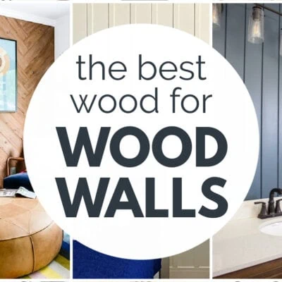 The Best Wood to use for DIY Wood Accent Walls