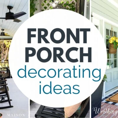 19 Beautiful and Affordable Front Porch Decorating Ideas
