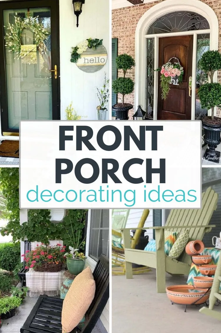 20 Cute Small Front Porch Decor Ideas - Society19