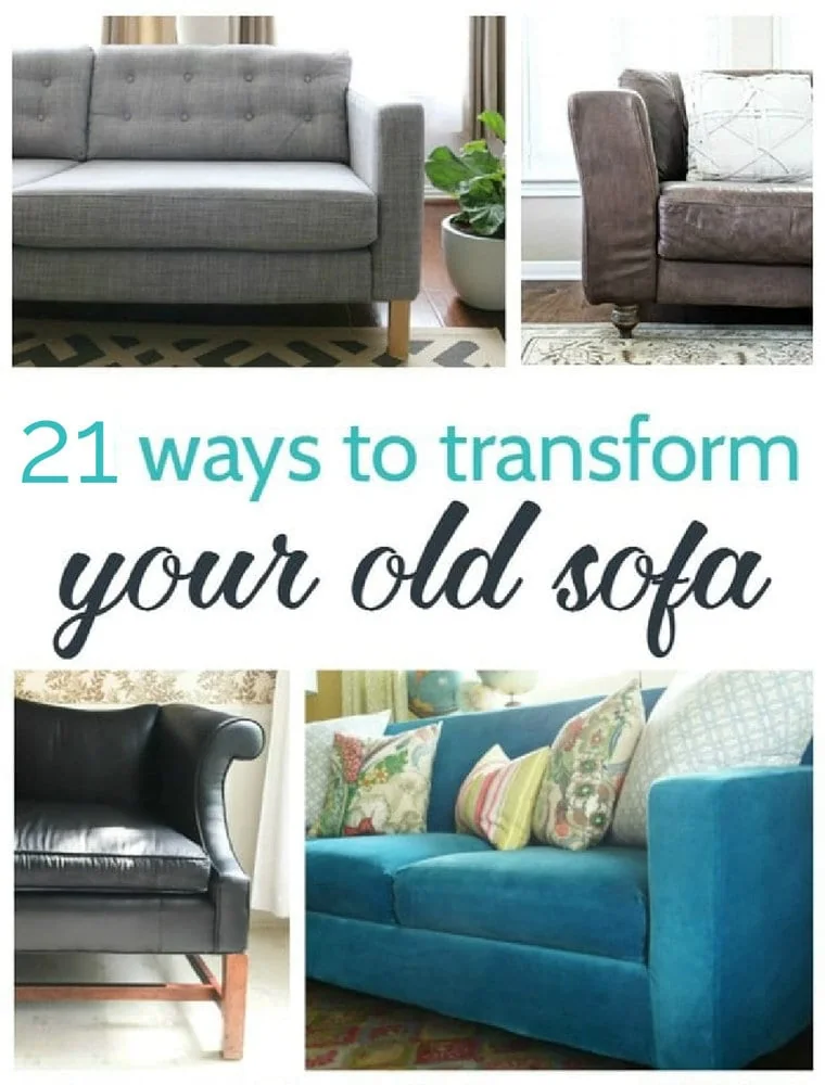 21 Genius Ways To Transform Your Old Sofa