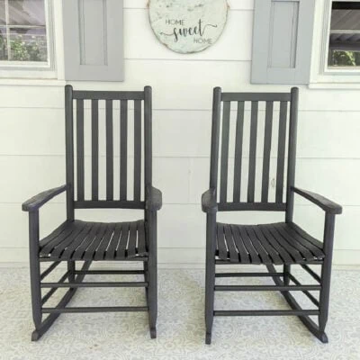 How to Paint a Rocking Chair the Easy Way