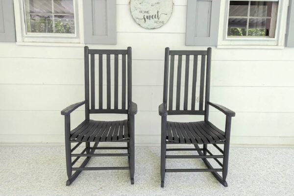 How to Paint a Rocking Chair the Easy Way