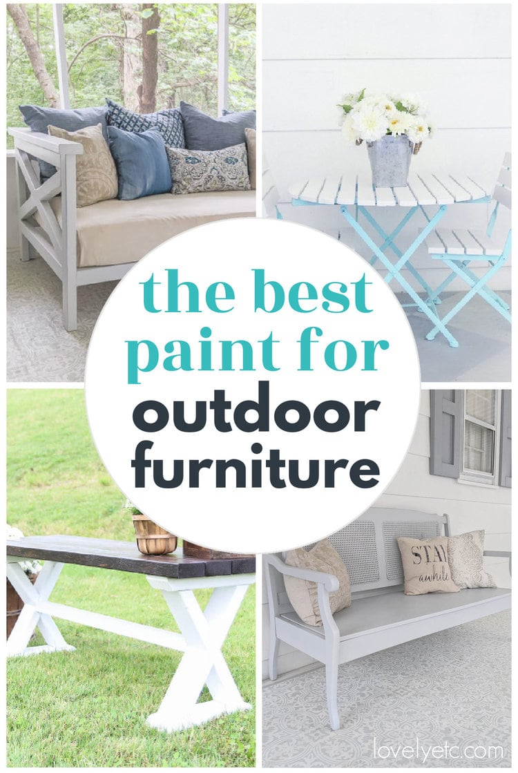The Best Outdoor Furniture Paint for a Paint Finish that Lasts