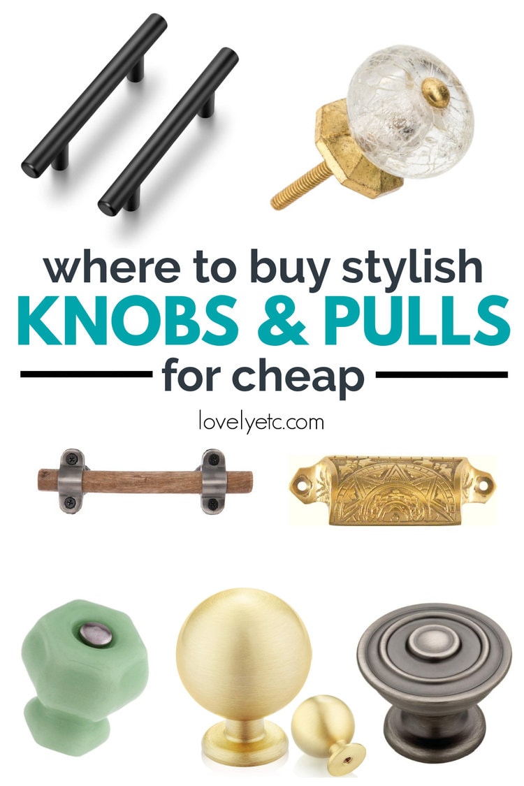 Where to buy inexpensive knobs and pulls