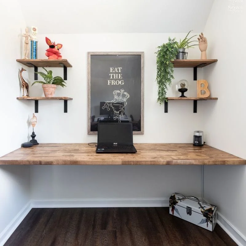 vintage homework desk