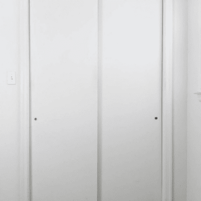 Sliding Closet Doors to Hinged Doors Tutorial