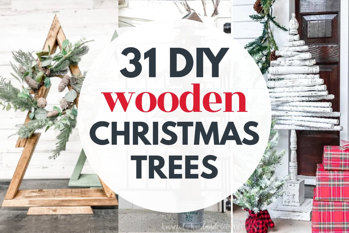 DIY Wood Christmas Tree Plans with 2x4s