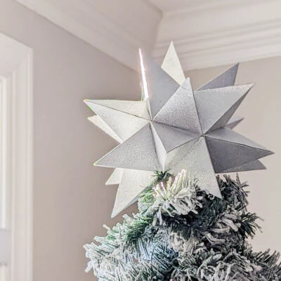 How to Make an Easy DIY Christmas Tree Star