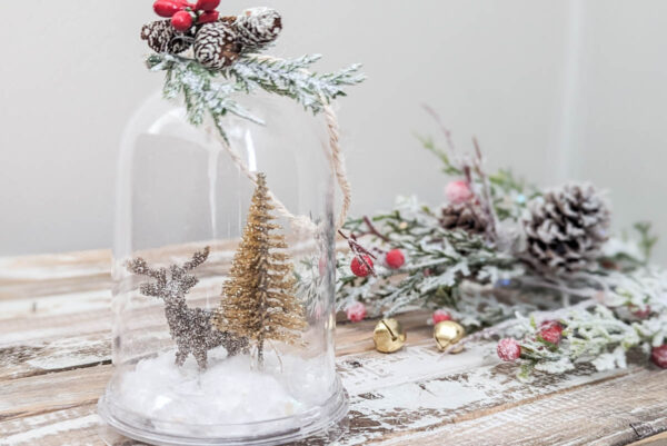 How to Make Adorable DIY Snow Globe Ornaments
