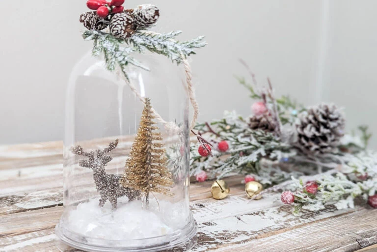 How to Make Adorable DIY Snow Globe Ornaments