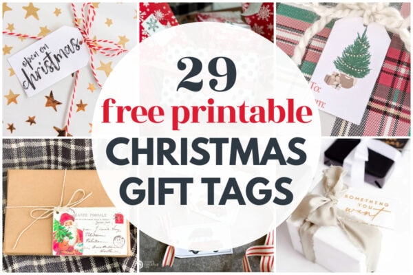 29 Fun and Festive Free Printable Christmas Gift Tags