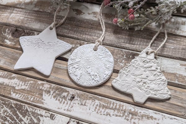 How to Make Easy and Beautiful DIY Clay Christmas Ornaments