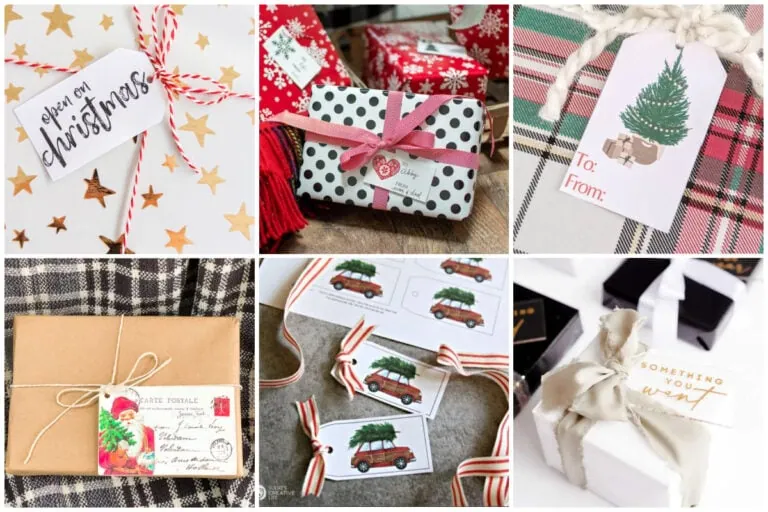 29 Fun and Festive Free Printable Christmas Gift Tags