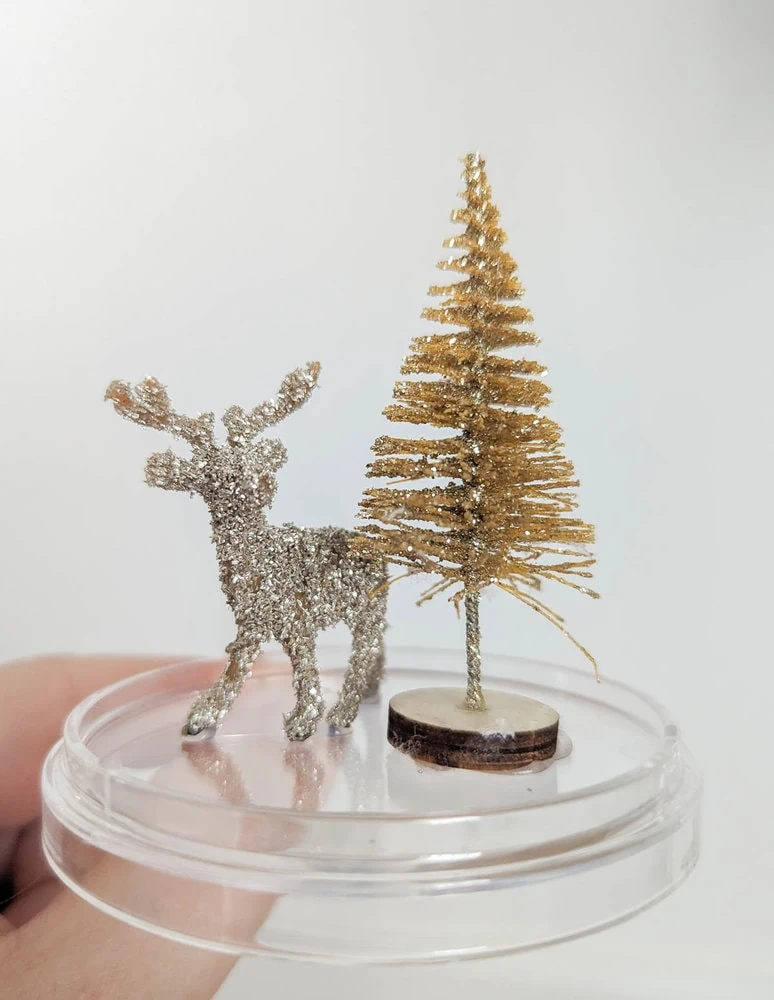 DIY: Mini Snow Globe Ornament