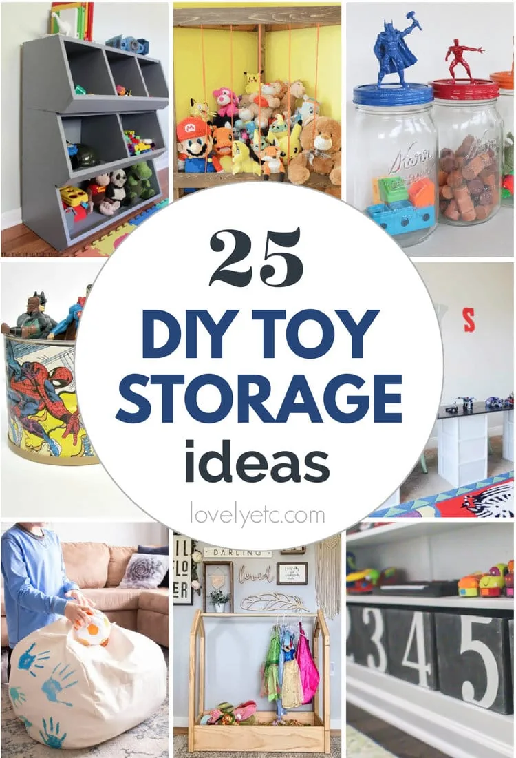 25+ Clever DIY Toy Storage Ideas to Organize all Kinds of Toys