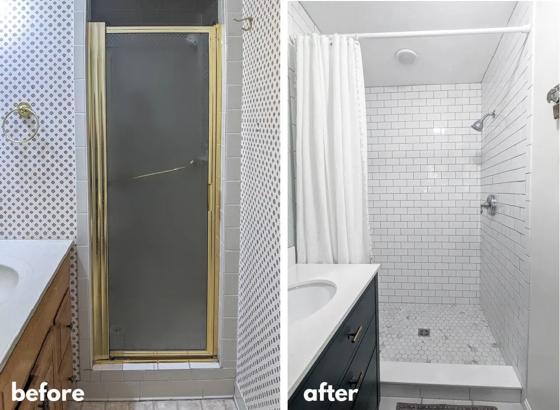 The Easier Way to Build a DIY Walk in Shower