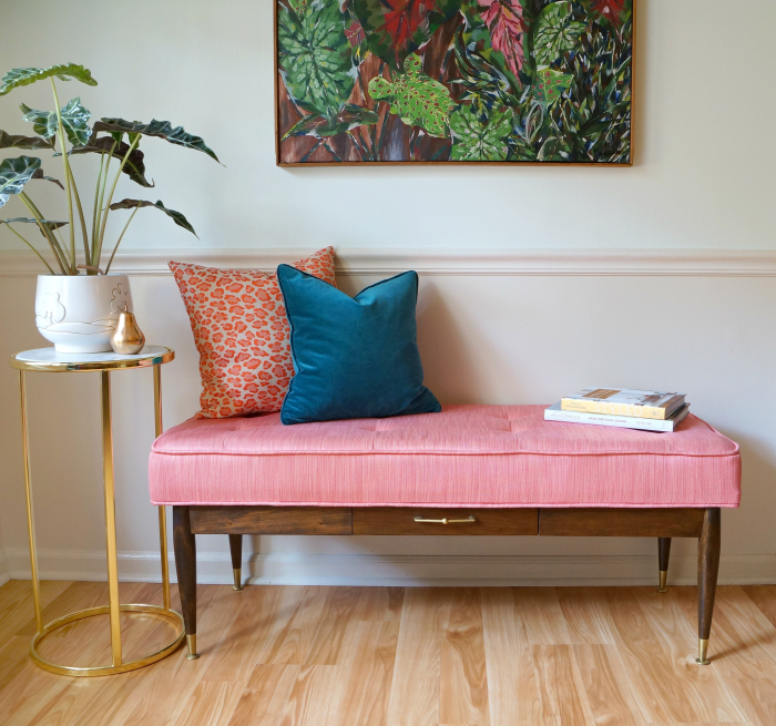 bench from coffee table