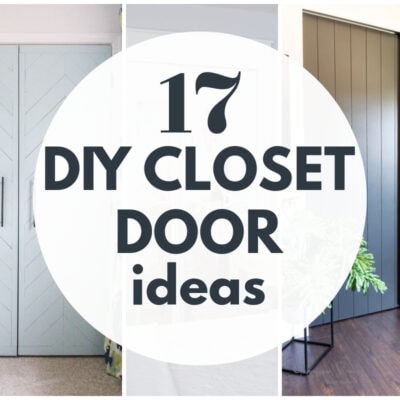 17 Beautiful DIY Closet Door Ideas to Transform Your Room 