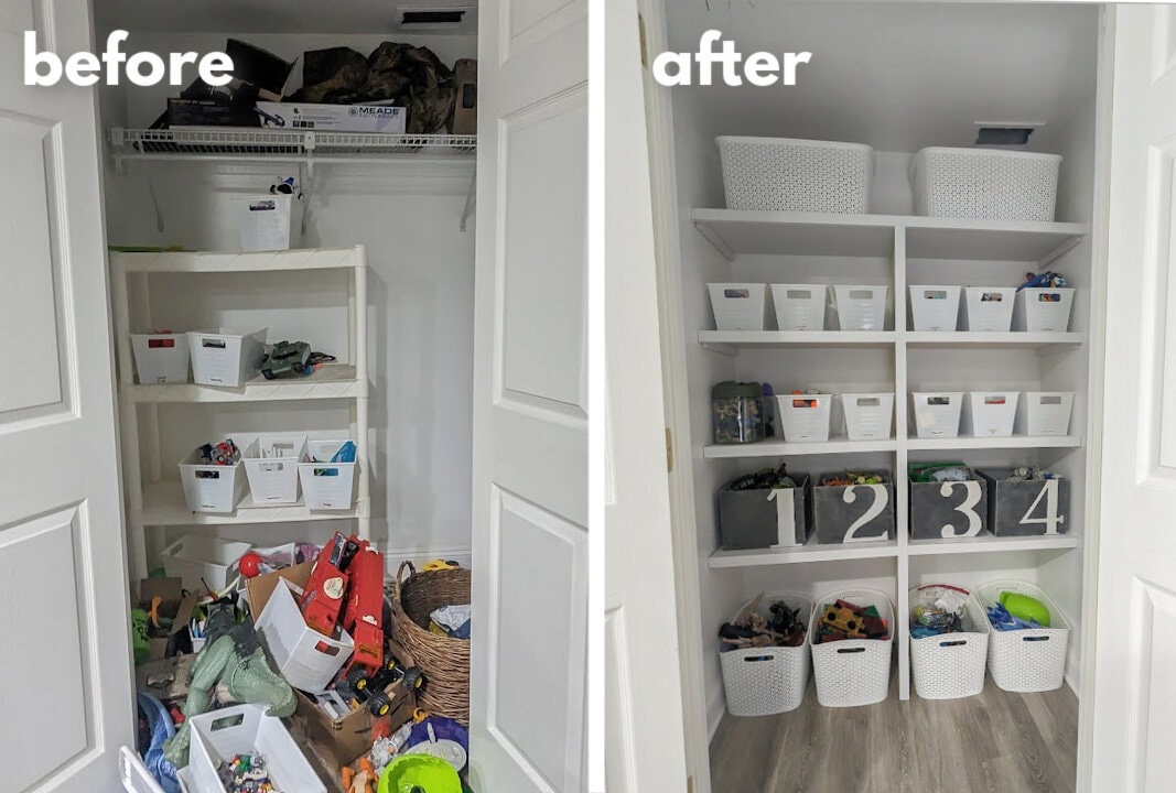 How to Build Simple DIY Closet Shelves for Extra Storage