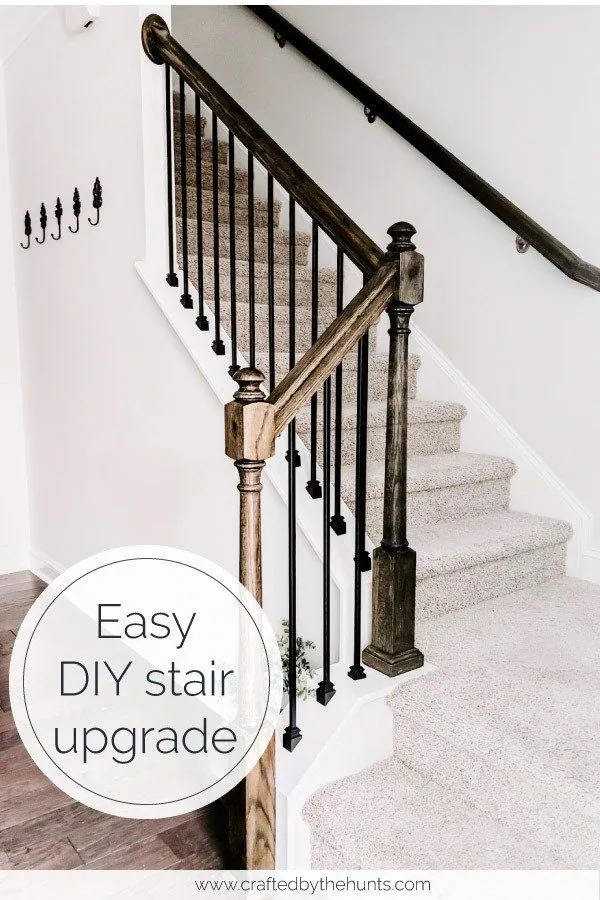 View of 21+ DIY Staircase Makeovers Packed with Smart Ideas
