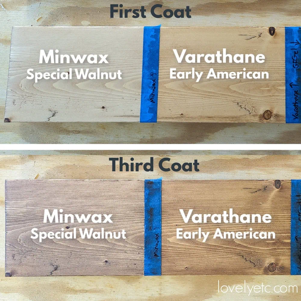 How to Stain Cheap Pine so that it Looks Amazing