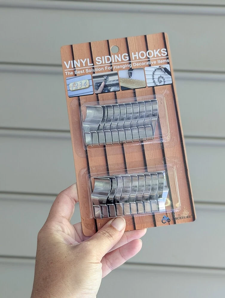 How to Hang Decor on Vinyl Siding the Quick and Easy Way