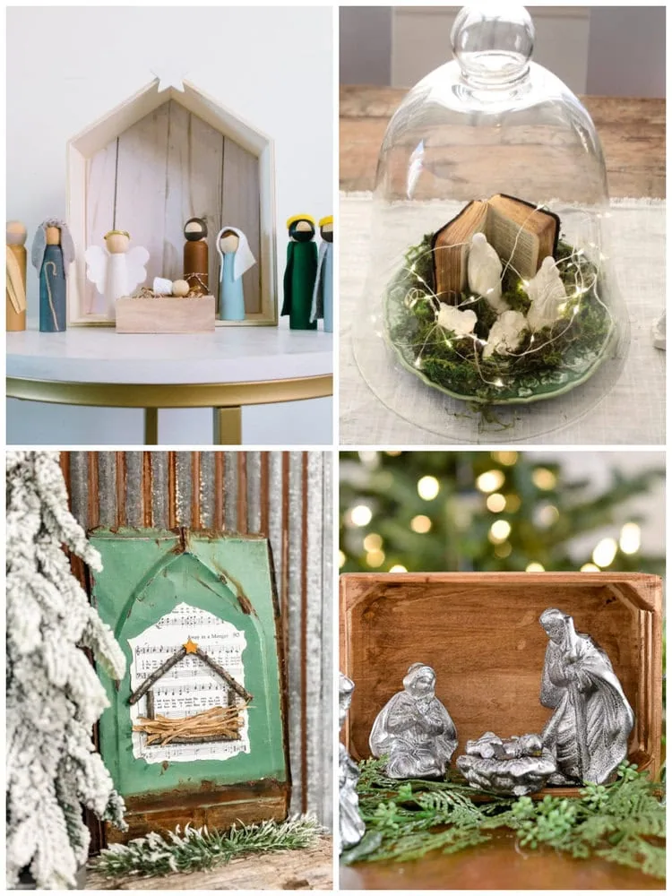 19 Beautiful DIY Nativities to Make for Your Home